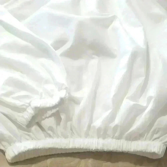 Zara Knit Cowl Collar Balloon Sleeve Oversized Top - Picture 9 of 9